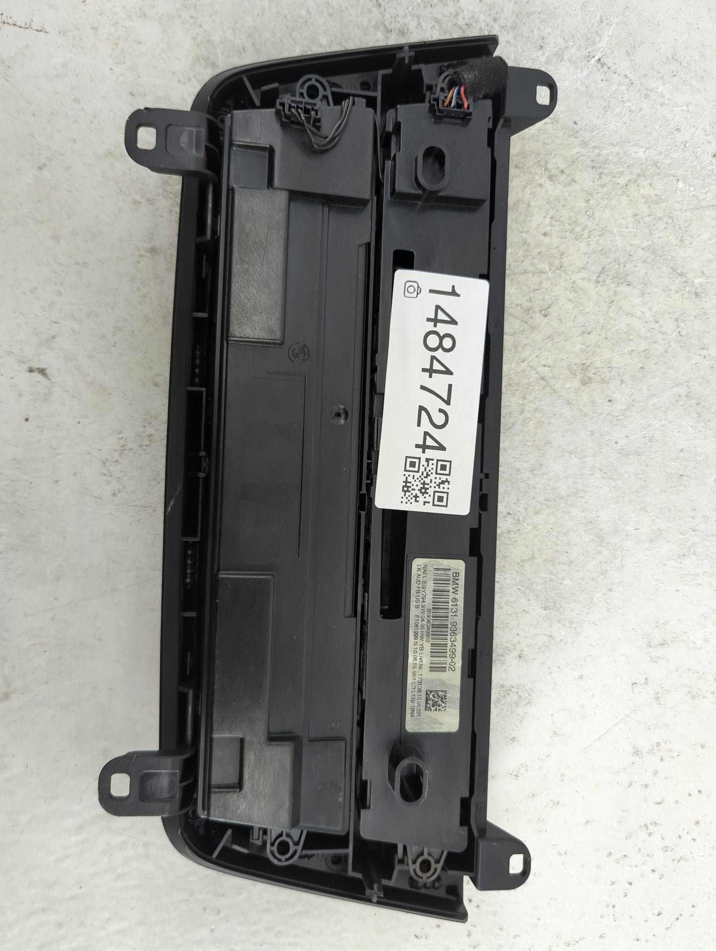 2015-2016 Bmw 435i Climate Control Module Temperature AC/Heater Replacement P/N:61319363499-02 9363499902 Fits OEM Used Auto