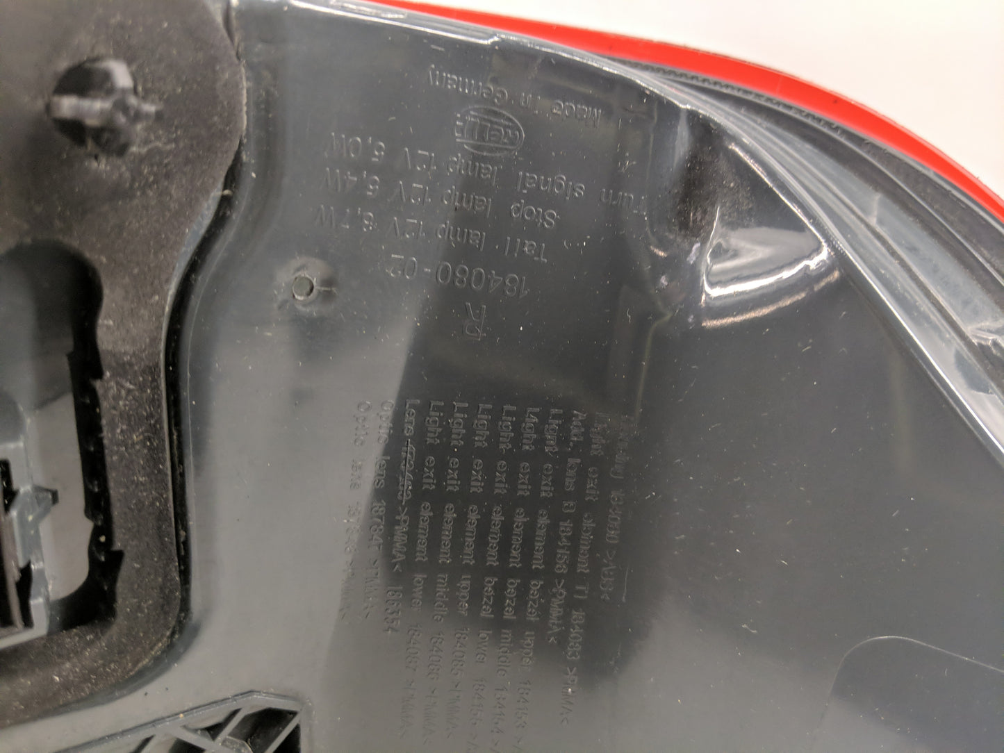 2015 Bmw 528 Tail Light Assembly Passenger Right OEM P/N:164080-05 Fits OEM Used Auto Parts - Oemusedautoparts1.com