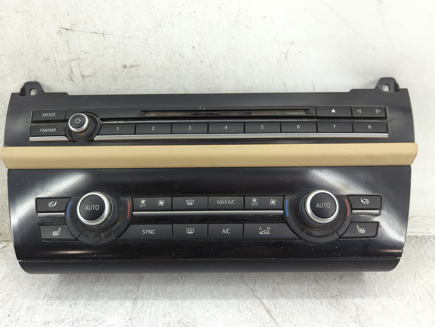 2011-2016 Bmw 528 Climate Control Module Temperature AC/Heater Replacement P/N:9388328-01 90025-637/0030 Fits OEM Used Auto 