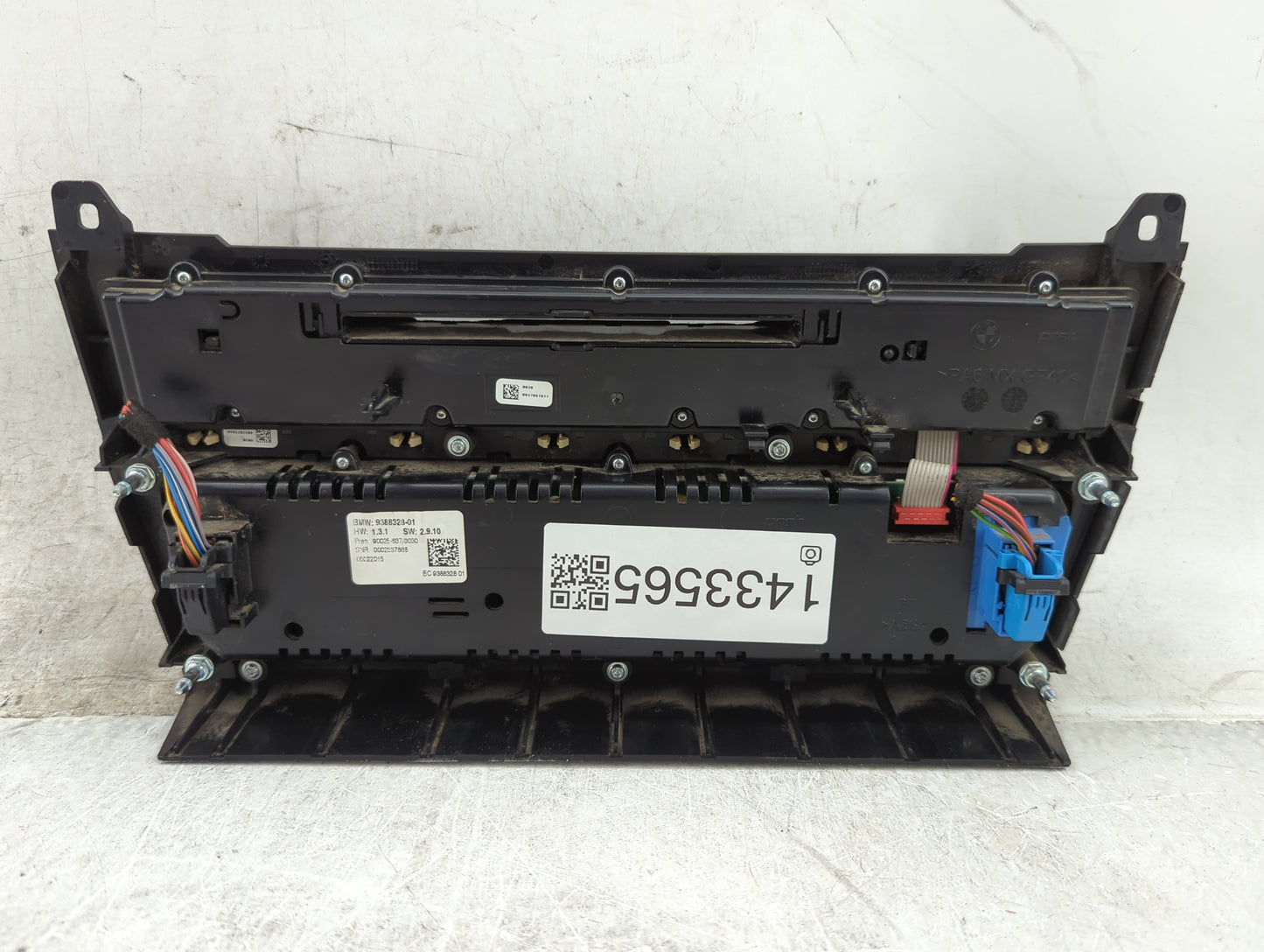 2011-2016 Bmw 528 Climate Control Module Temperature AC/Heater Replacement P/N:9388328-01 90025-637/0030 Fits OEM Used Auto 