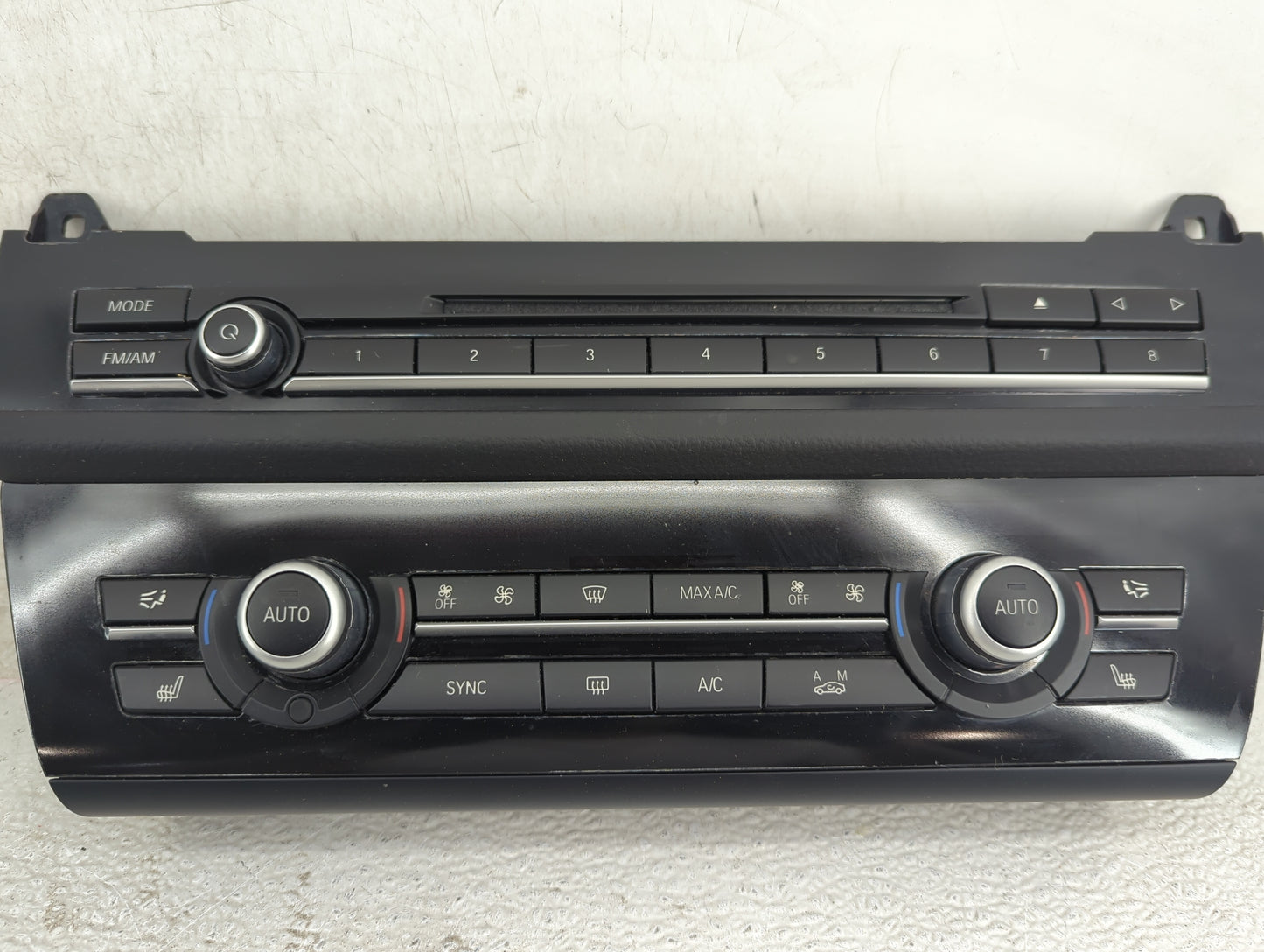 2011-2016 Bmw 528 Climate Control Module Temperature AC/Heater Replacement P/N:9353599-01 9353599 Fits OEM Used Auto Parts -
