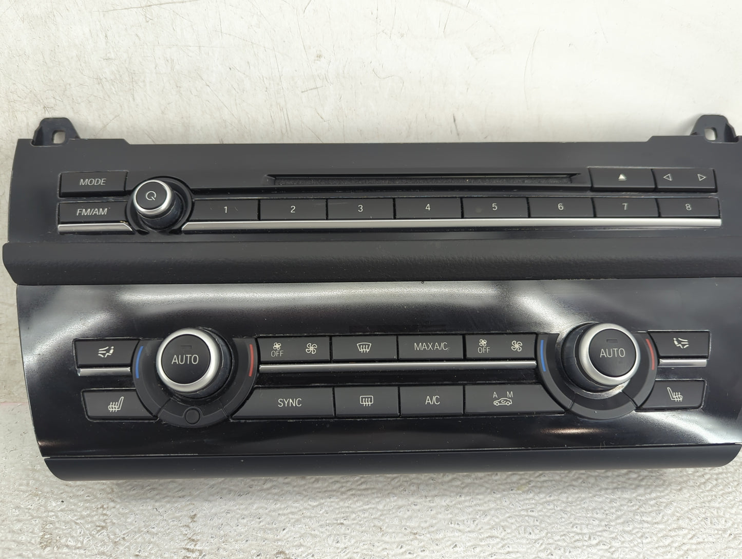 2011-2016 Bmw 528 Climate Control Module Temperature AC/Heater Replacement P/N:9353599-01 9353599 Fits OEM Used Auto Parts -