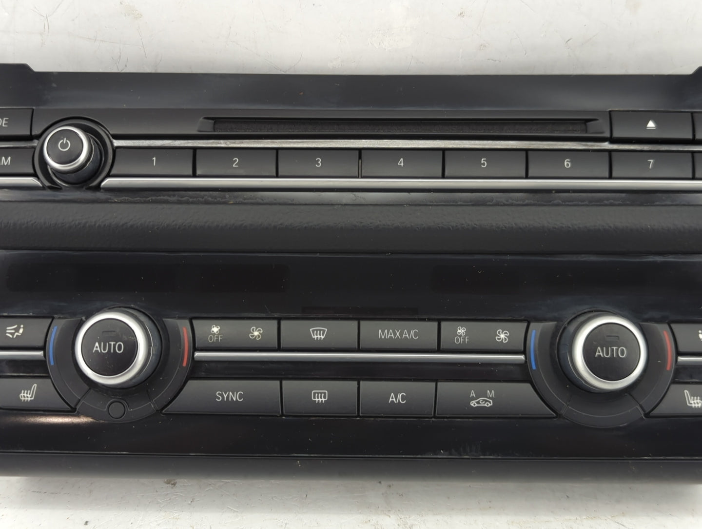 2011-2016 Bmw 528 Climate Control Module Temperature AC/Heater Replacement P/N:9389032-01 9025-637/0031 Fits OEM Used Auto P