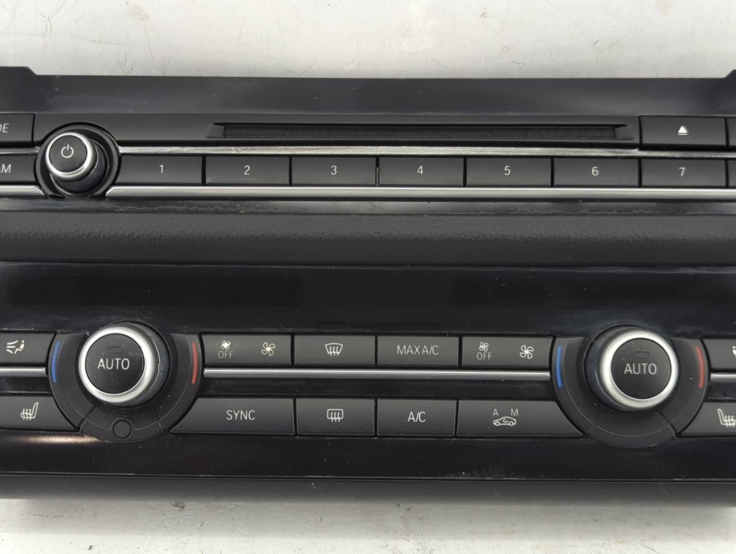 2011-2016 Bmw 528 Climate Control Module Temperature AC/Heater Replacement P/N:9389032-01 9025-637/0031 Fits OEM Used Auto P