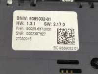 2011-2016 Bmw 528 Climate Control Module Temperature AC/Heater Replacement P/N:9389032-01 9025-637/0031 Fits OEM Used Auto P