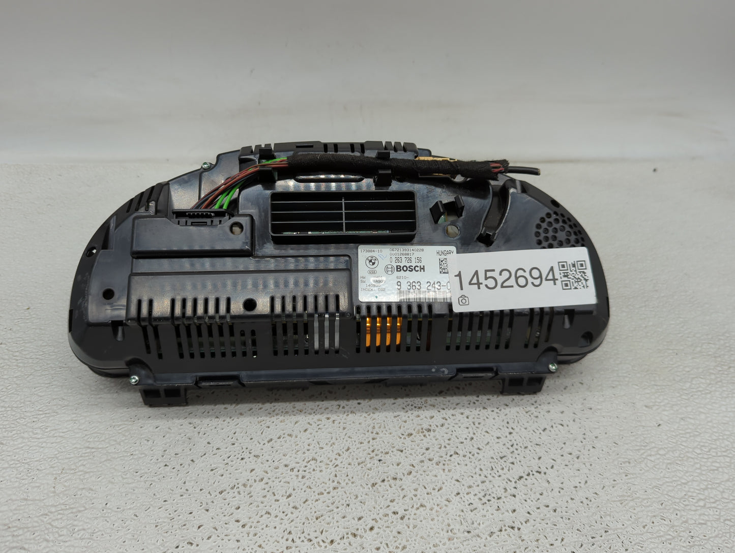 2014-2016 Bmw 528 Instrument Cluster Speedometer Gauges P/N:0263726156 9363243 Miles:152K Fits Fits 2014 2015 2016 2017 2018