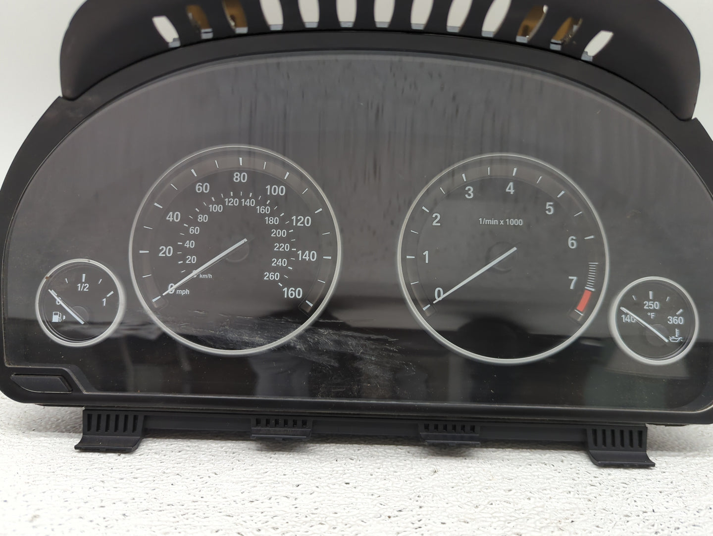 2014-2016 Bmw 528 Instrument Cluster Speedometer Gauges P/N:9383487-01 176494-11, 3109893-01 Fits Fits 2014 2015 2016 2017 O
