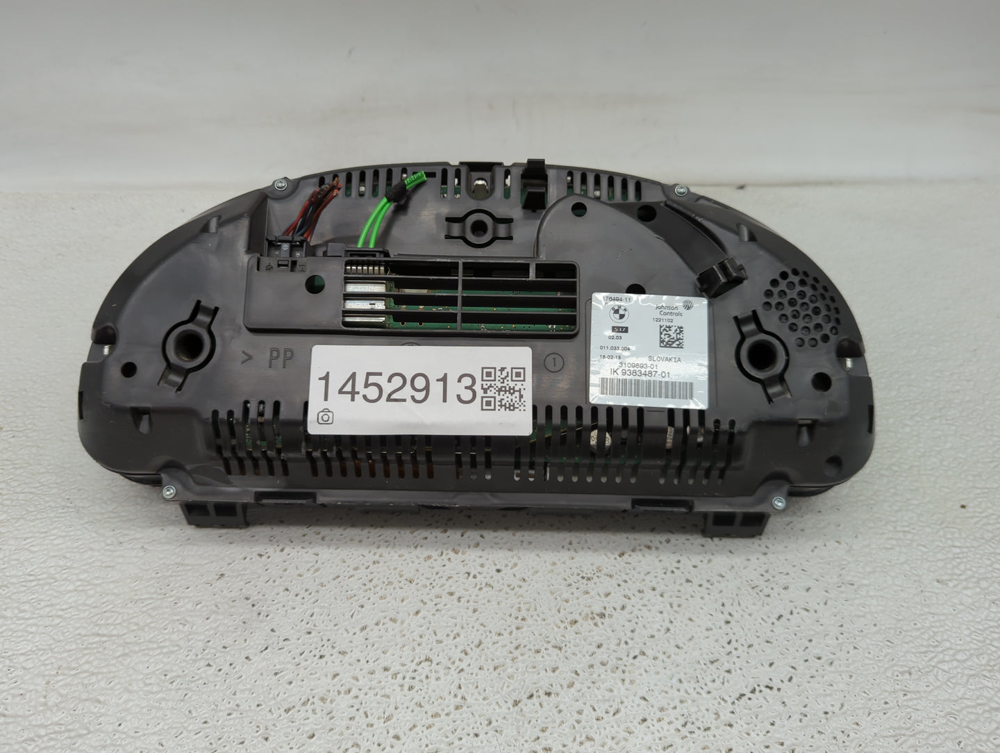 2014-2016 Bmw 528 Instrument Cluster Speedometer Gauges P/N:9383487-01 176494-11, 3109893-01 Fits Fits 2014 2015 2016 2017 O