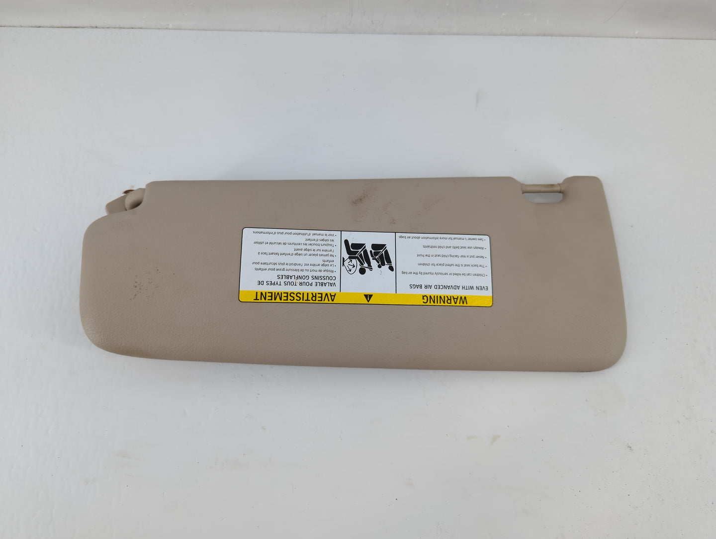 2011-2016 Bmw 528i Sun Visor Shade Replacement Passenger Right Mirror Fits Fits 2010 2011 2012 2013 2014 2015 2016 OEM Used 