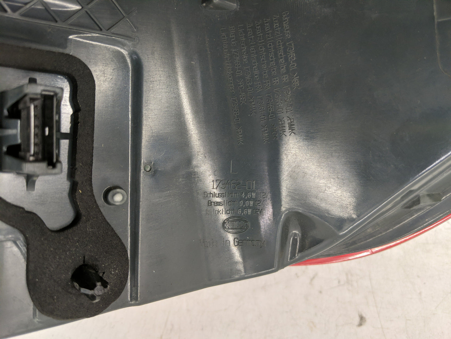 2014-2016 Bmw 528i Tail Light Assembly Driver Left OEM P/N:173462-01 Fits Fits 2014 2015 2016 OEM Used Auto Parts - Oemuseda