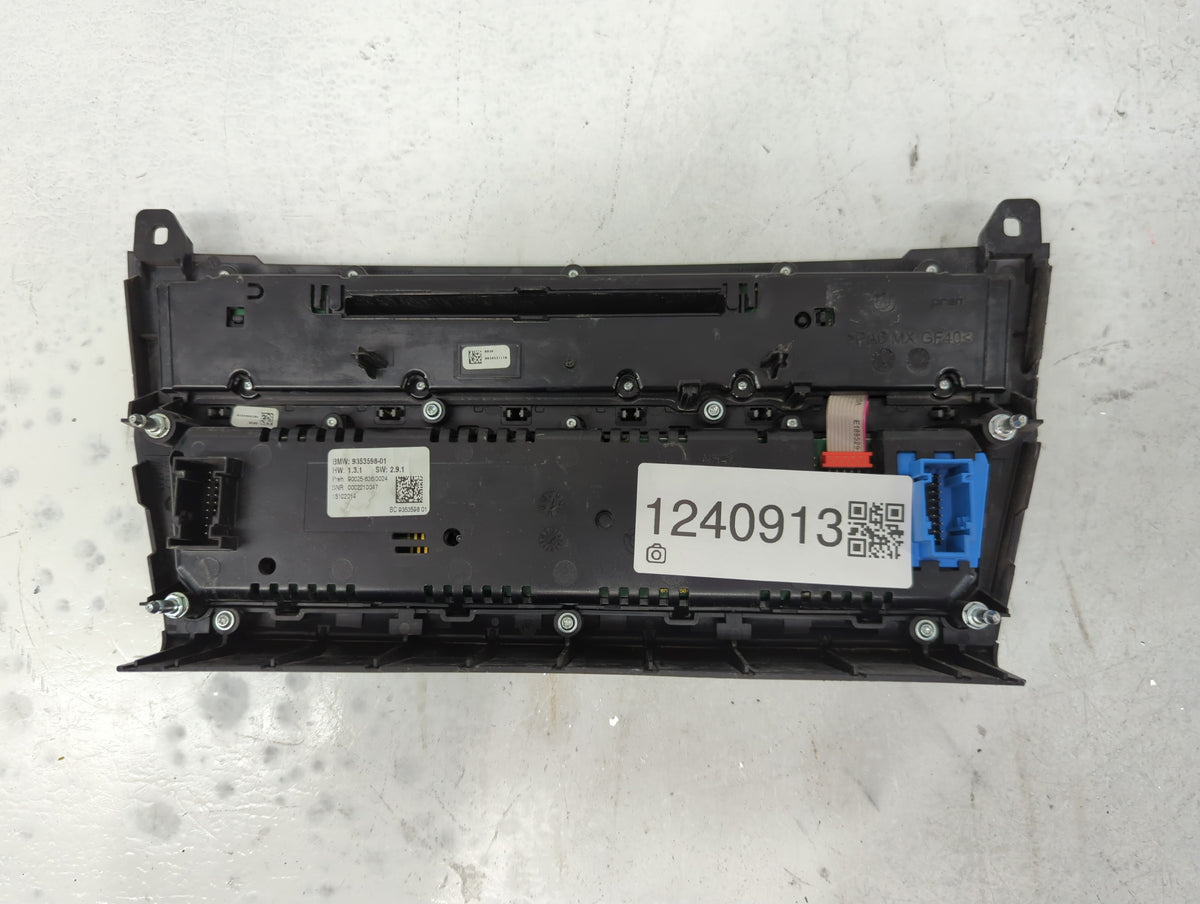 2011-2015 Bmw 528i Climate Control Module Temperature AC/Heater Replacement P/N:9353598-01 Fits Fits 2011 2012 2013 2014 201