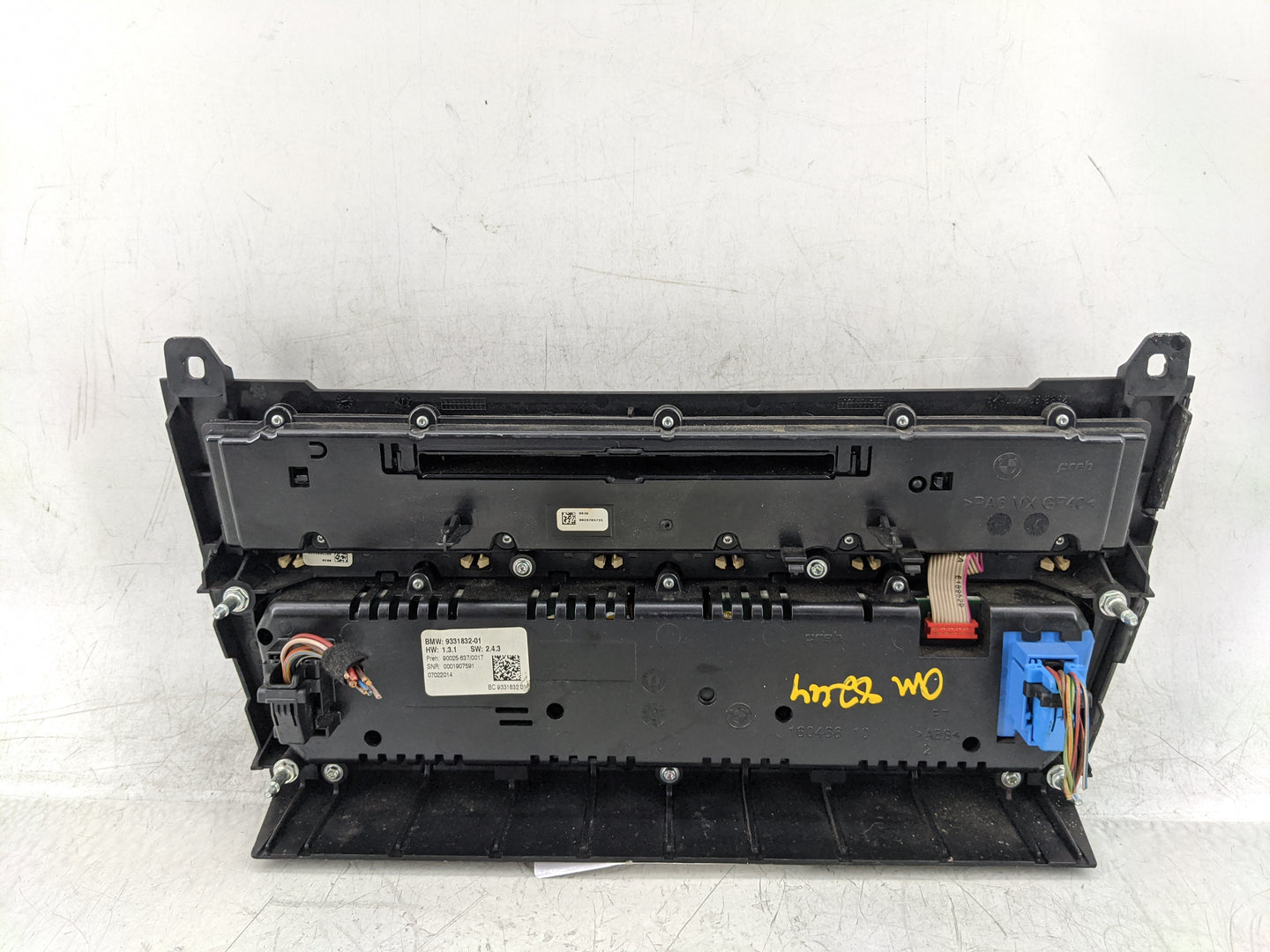 2011-2015 Bmw 528i Climate Control Module Temperature AC/Heater Replacement P/N:9331832-01 9353598-01 Fits OEM Used Auto Par