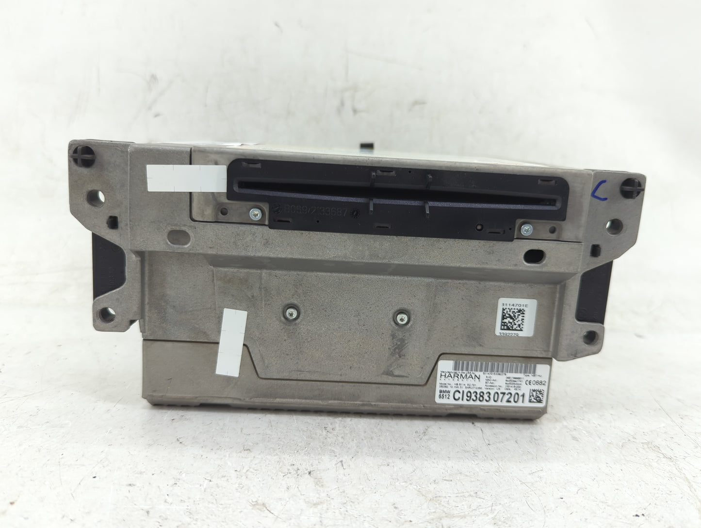 2015 Bmw 528i Radio AM FM Cd Player Receiver Replacement P/N:CI938307201 Fits Fits 2014 2016 OEM Used Auto Parts - Oemusedau