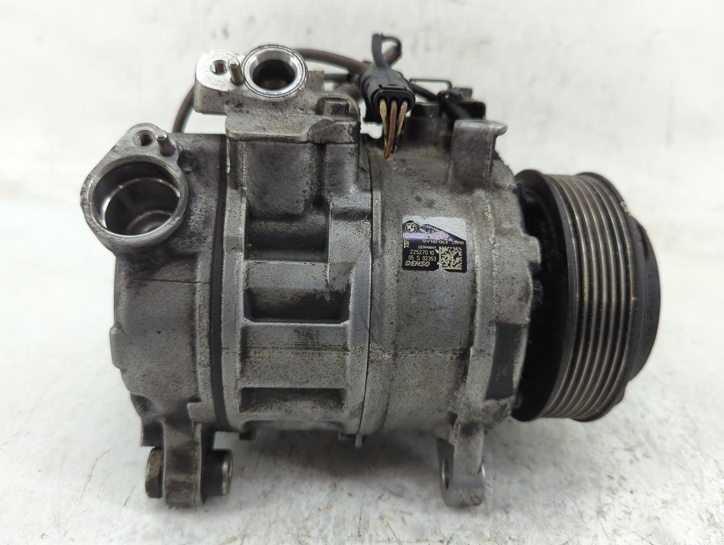 2012-2016 Bmw 528i Air Conditioning A/c Ac Compressor Oem - Oemusedautoparts1.com