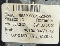 2015 Bmw 528i Radio AM FM Cd Player Receiver Replacement P/N:65829350723-02 19226310, 90160-002/0012, 3640159 Fits OEM Used 