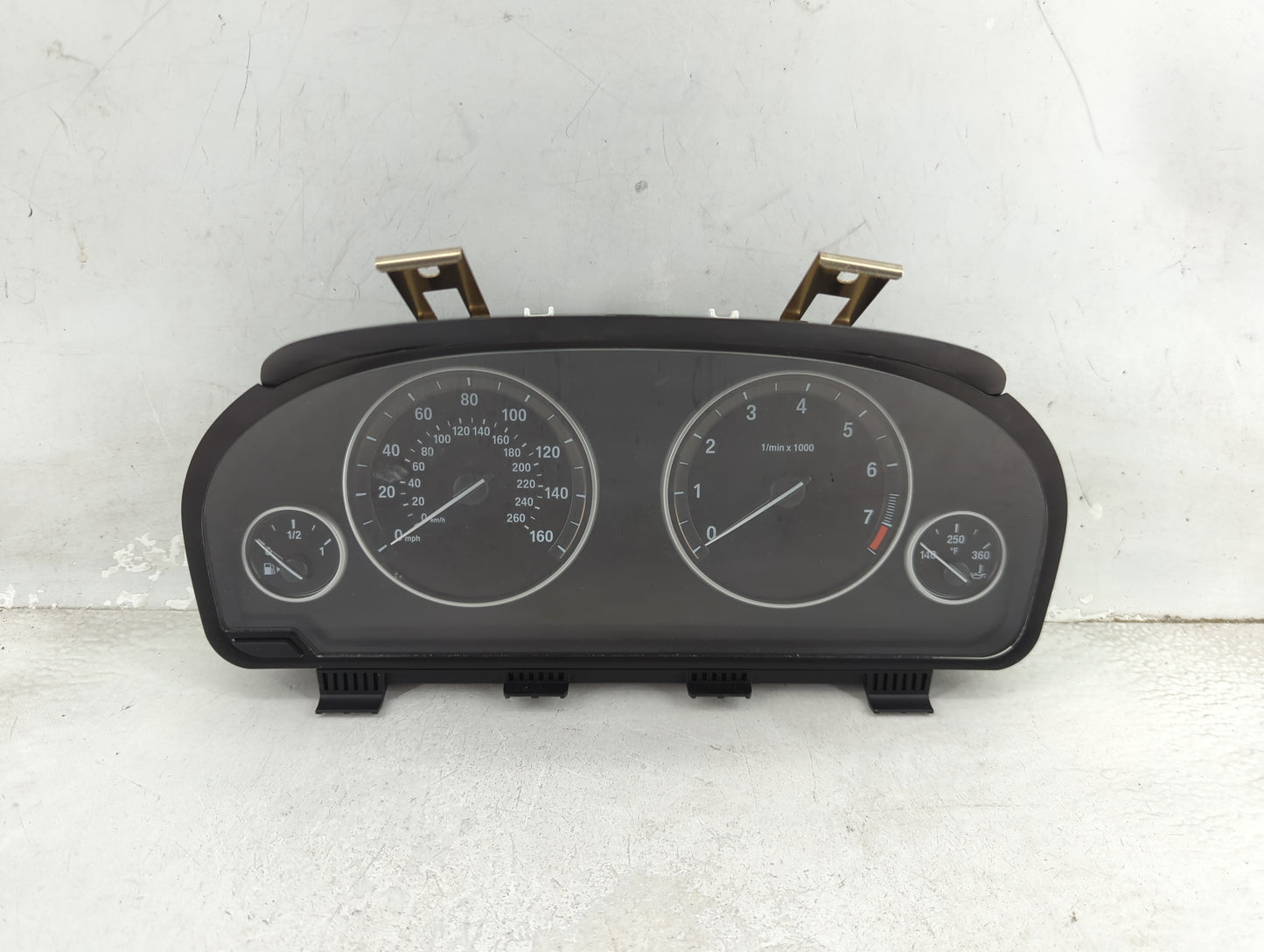 2014-2016 Bmw 528i Instrument Cluster Speedometer Gauges P/N:IK 9383487-01 3109893-01 Miles: Fits Fits 2014 2015 2016 2017 O