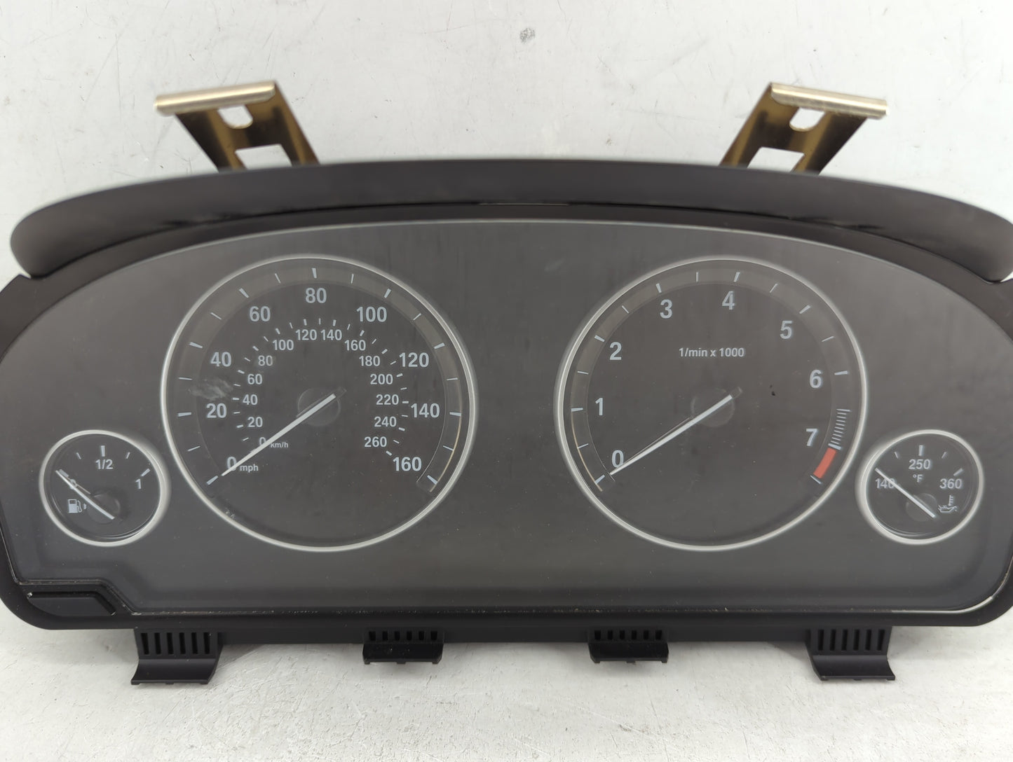 2014-2016 Bmw 528i Instrument Cluster Speedometer Gauges P/N:IK 9383487-01 3109893-01 Miles: Fits Fits 2014 2015 2016 2017 O