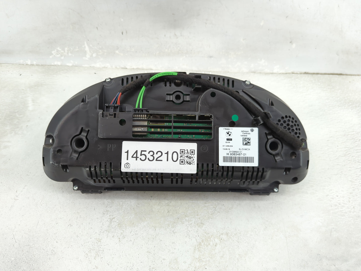 2014-2016 Bmw 528i Instrument Cluster Speedometer Gauges P/N:IK 9383487-01 3109893-01 Miles: Fits Fits 2014 2015 2016 2017 O