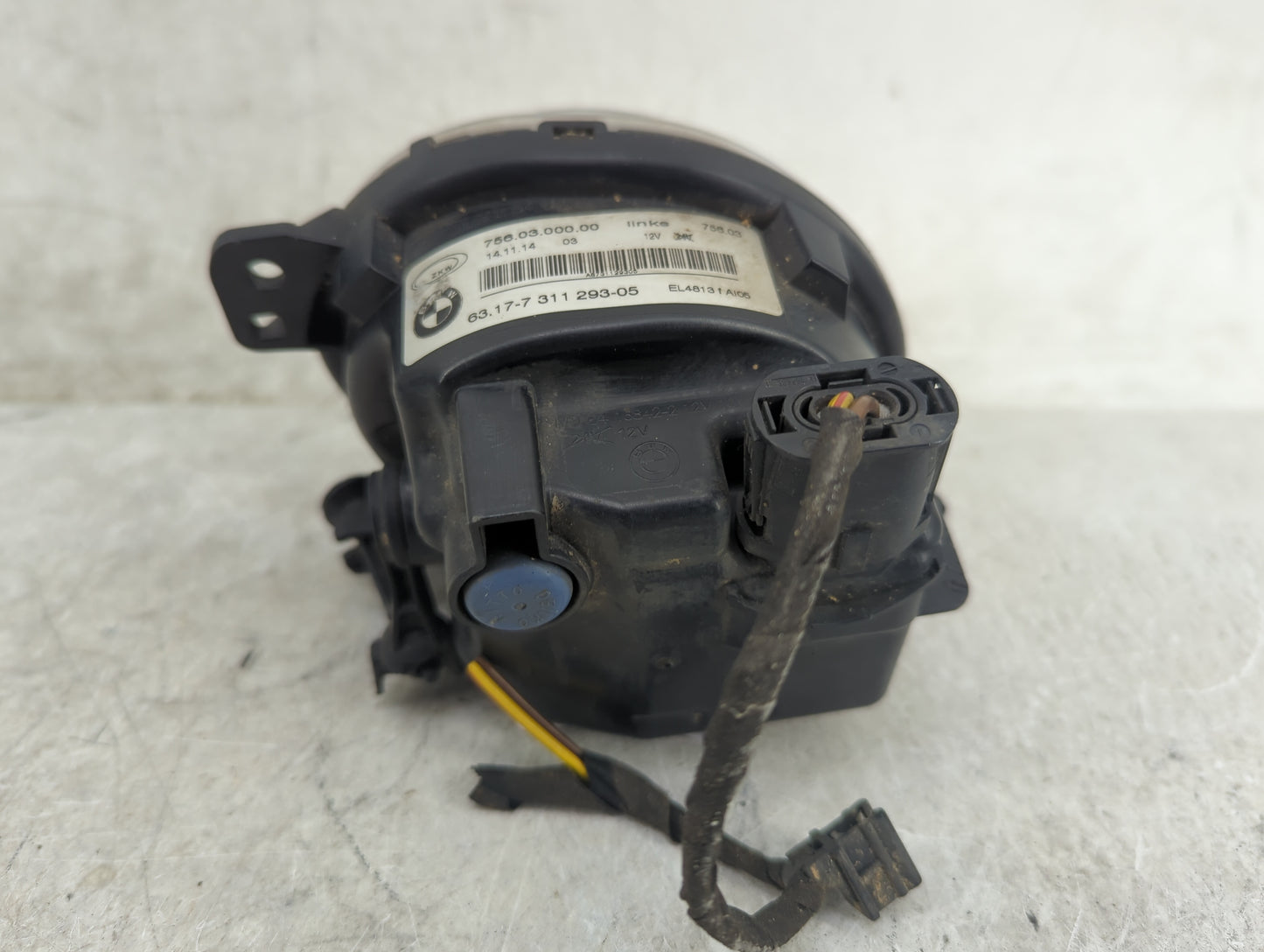2014-2016 Bmw 528i Driver Left Oem Front Light Lamp Black - Oemusedautoparts1.com