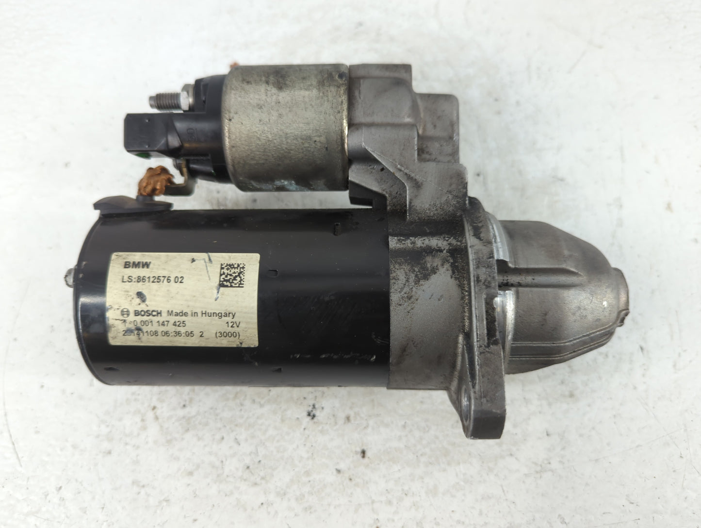 2014-2016 Bmw 528i Car Starter Motor Solenoid OEM P/N:8612576 02 0 001 147 425 Fits Fits 2012 2013 2014 2015 2016 2017 2018 