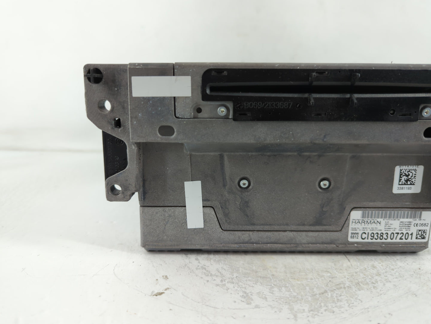 2015-2015 Bmw 528i Am Fm Cd Player Radio Receiver - Oemusedautoparts1.com