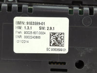 2011-2016 Bmw 535i Climate Control Module Temperature AC/Heater Replacement P/N:9353599-01 90025-637/0024 Fits OEM Used Auto
