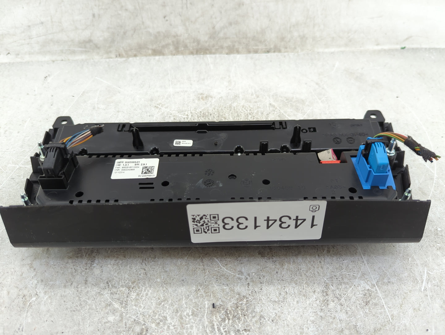 2011-2016 Bmw 535i Climate Control Module Temperature AC/Heater Replacement P/N:9353599-01 90025-637/0024 Fits OEM Used Auto
