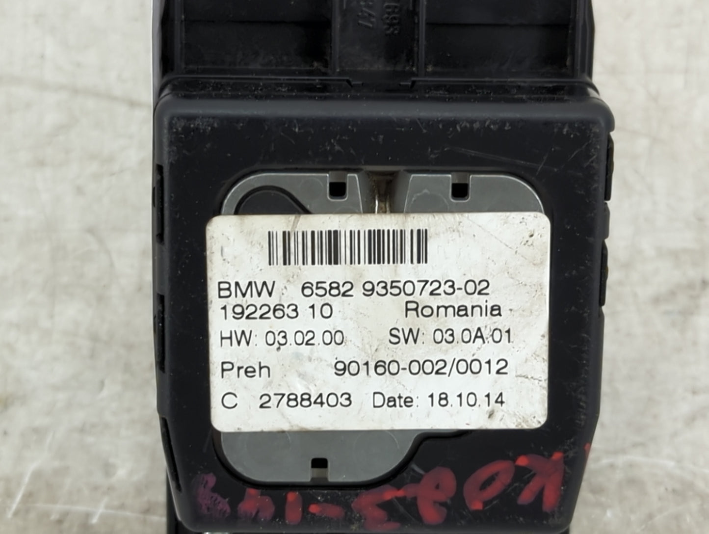 2015 Bmw 535i Combination Switch Assembly - Wiper / Cruise Control - Oemusedautoparts1.com