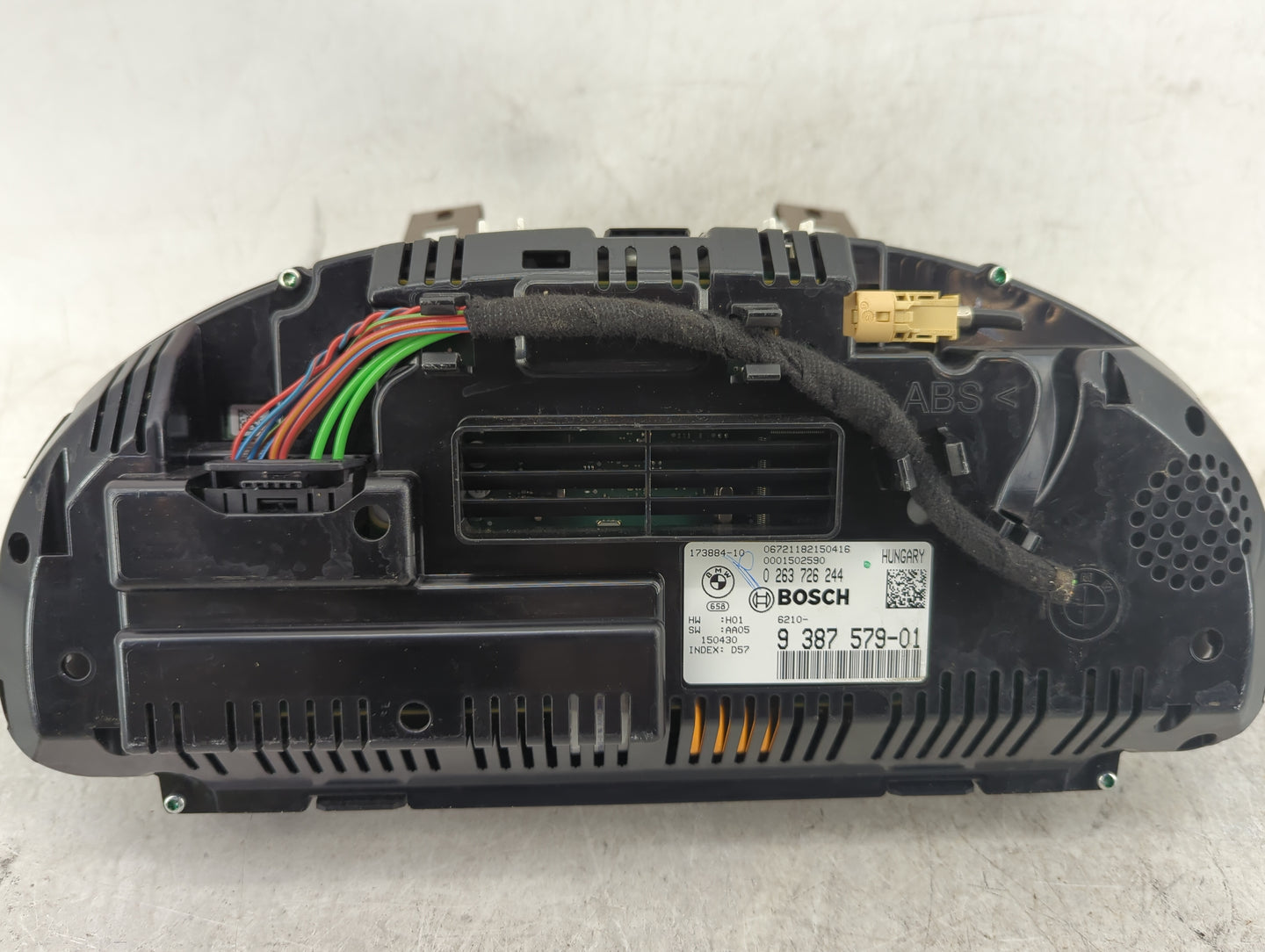 2014-2017 Bmw 535i Instrument Cluster Speedometer Gauges P/N:0263726156 9363243-01 Miles: Fits Fits 2014 2015 2016 2017 2018