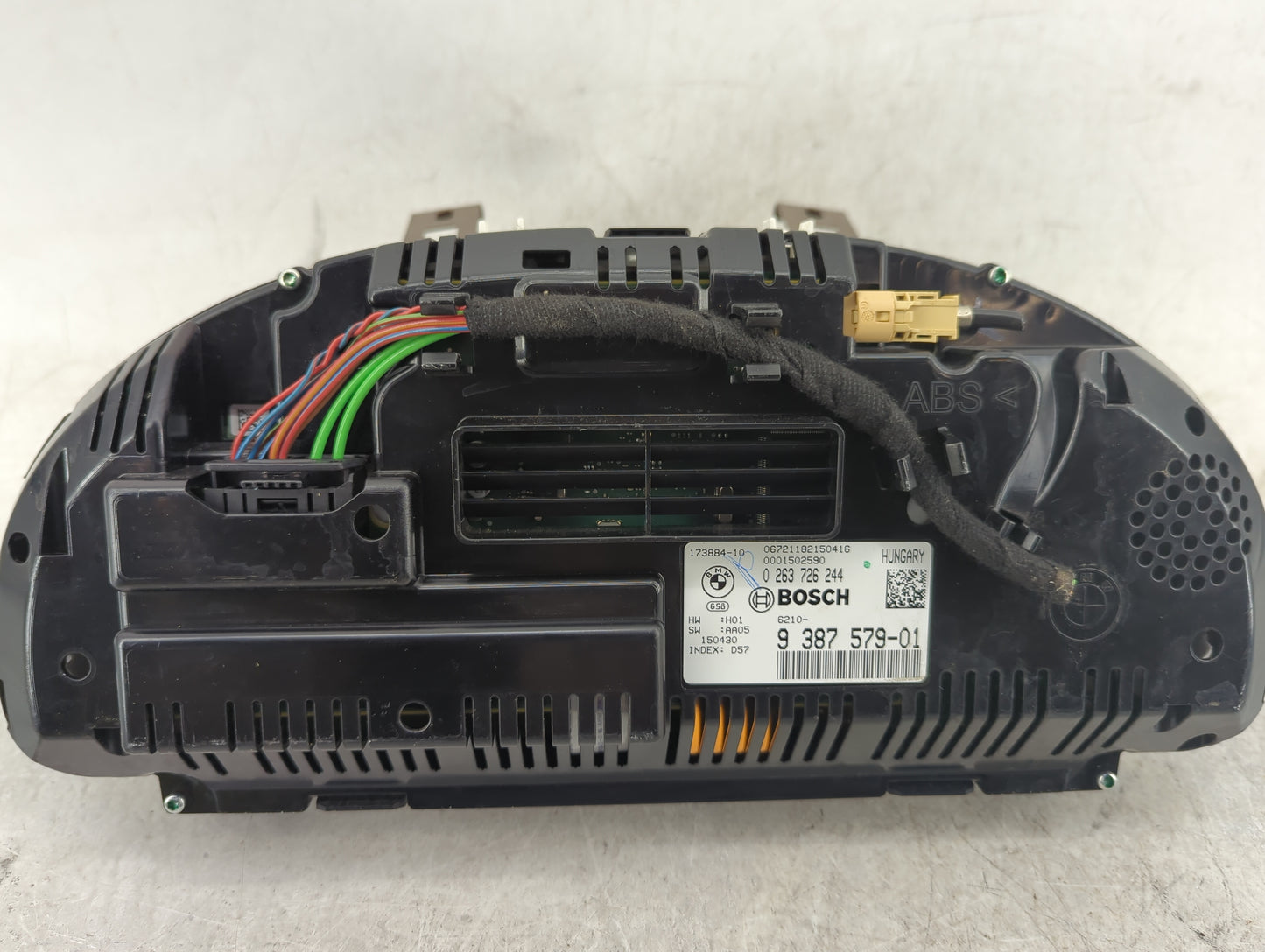 2014-2017 Bmw 535i Instrument Cluster Speedometer Gauges P/N:0263726156 9363243-01 Miles: Fits Fits 2014 2015 2016 2017 2018