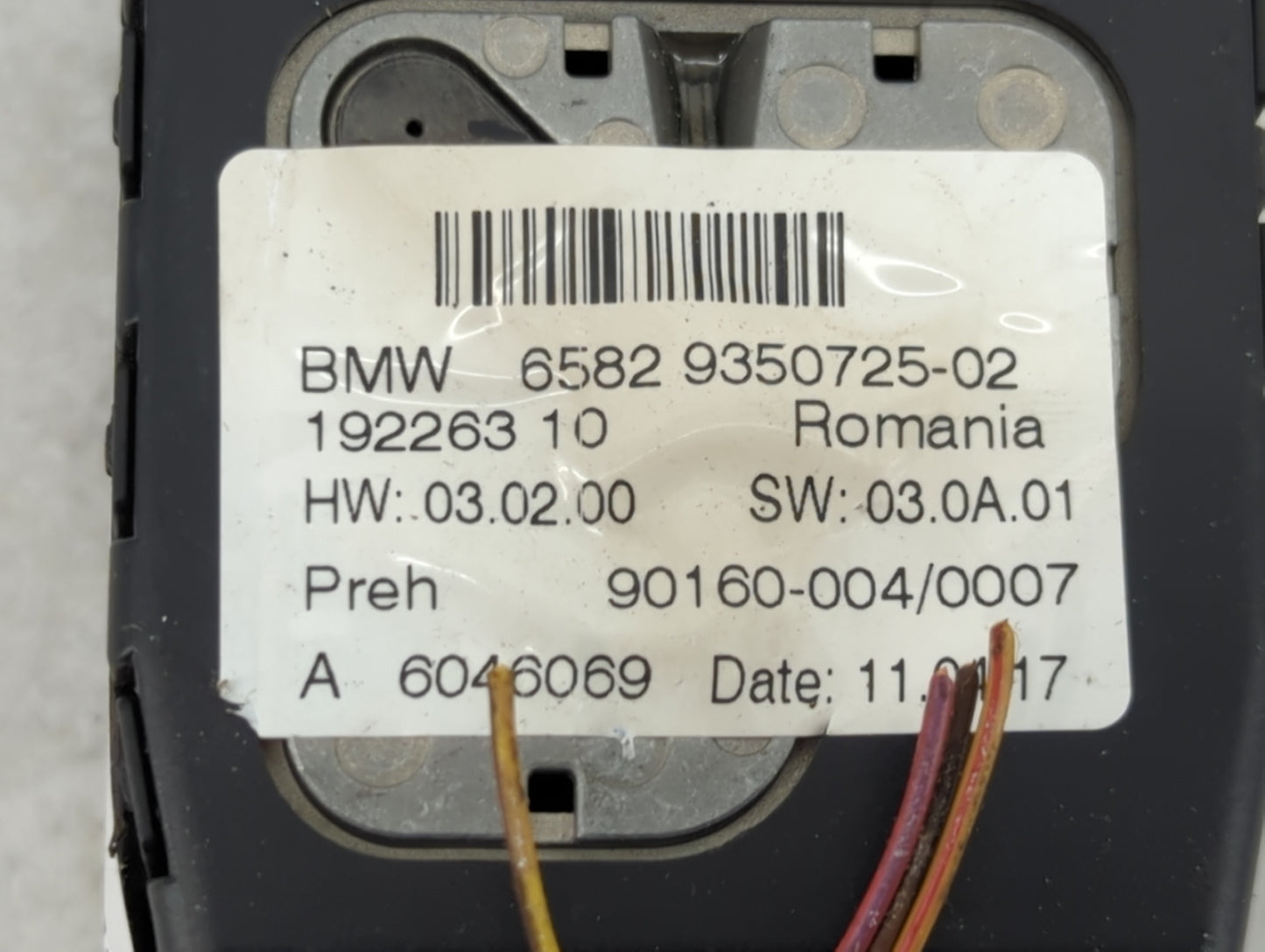 2015 Bmw 640i Radio AM FM Cd Player Receiver Replacement P/N:65829350725-02 Fits OEM Used Auto Parts - Oemusedautoparts1.com