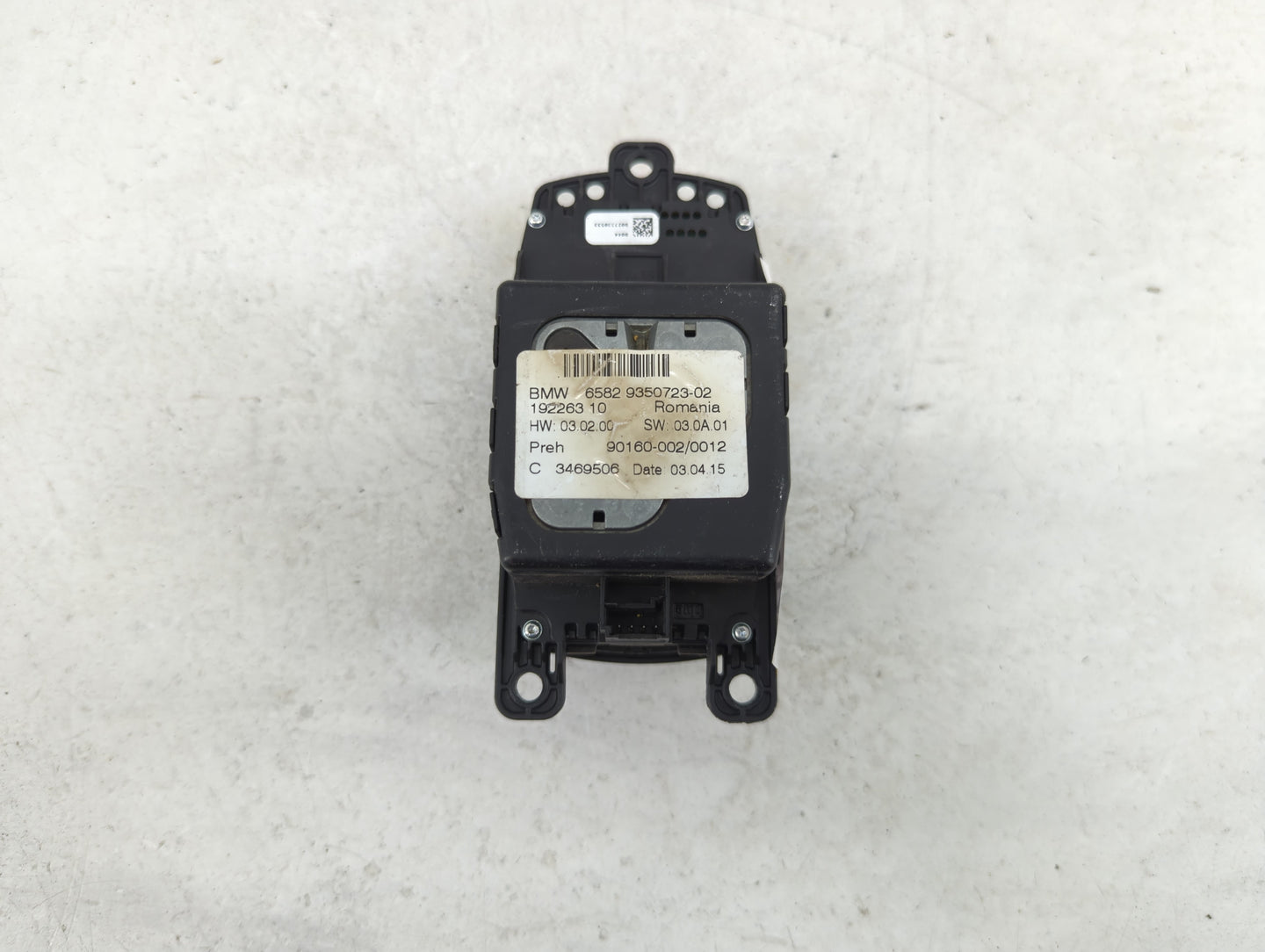 2015 Bmw 740 Radio AM FM Cd Player Receiver Replacement P/N:65829350723-02 6582933461 Fits OEM Used Auto Parts - Oemusedauto