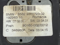 2015 Bmw 740 Radio AM FM Cd Player Receiver Replacement P/N:65829350723-02 6582933461 Fits OEM Used Auto Parts - Oemusedauto