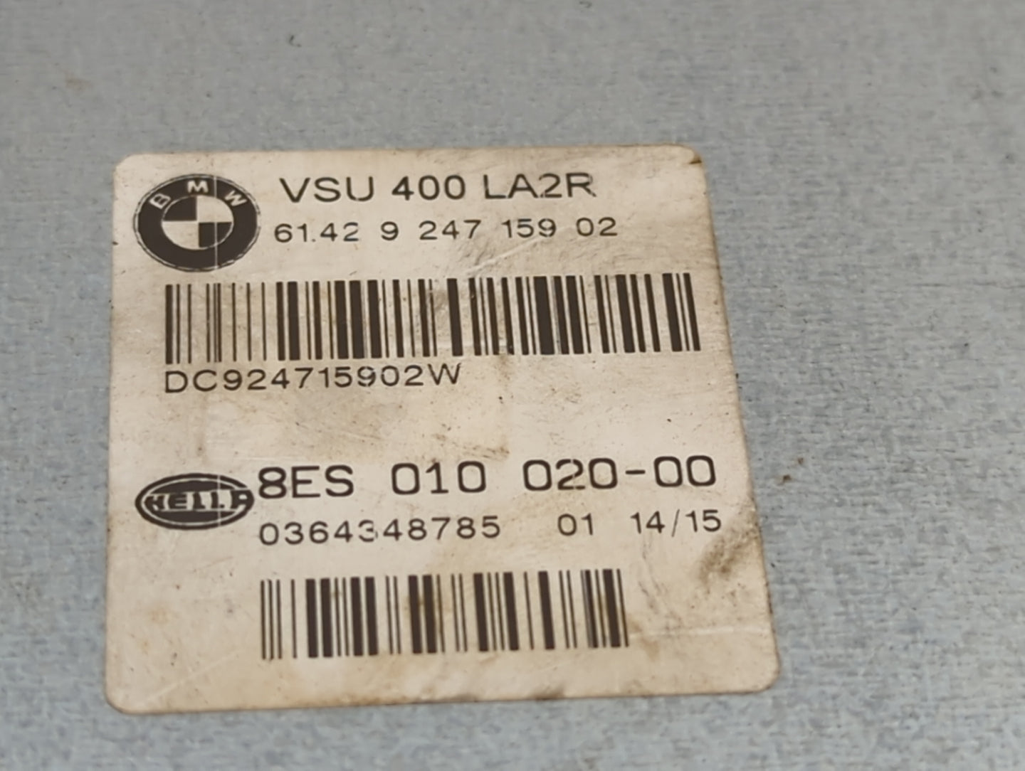 2015 Bmw 740 Electric-hybrid Control Module - Oemusedautoparts1.com