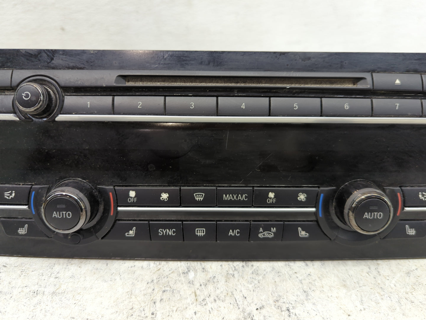 2015 Bmw 750 Climate Control Module Temperature AC/Heater Replacement P/N:9388309-01 9025-596/0030 Fits OEM Used Auto Parts 