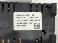 2009-2015 Bmw 750 Climate Control Module Temperature AC/Heater Replacement P/N:9304721-01 90025-660/0004 Fits OEM Used Auto 