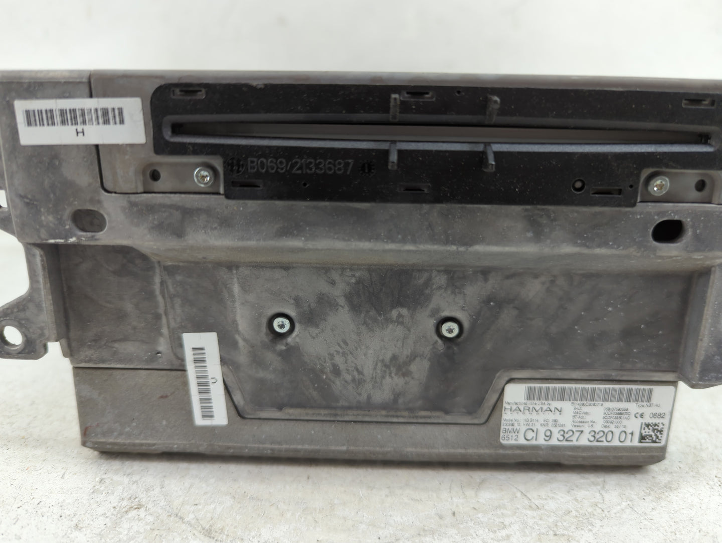 2014-2015 Bmw 750i Radio AM FM Cd Player Receiver Replacement P/N:9 327 320 01 Fits Fits 2014 2015 2016 2017 2019 OEM Used A
