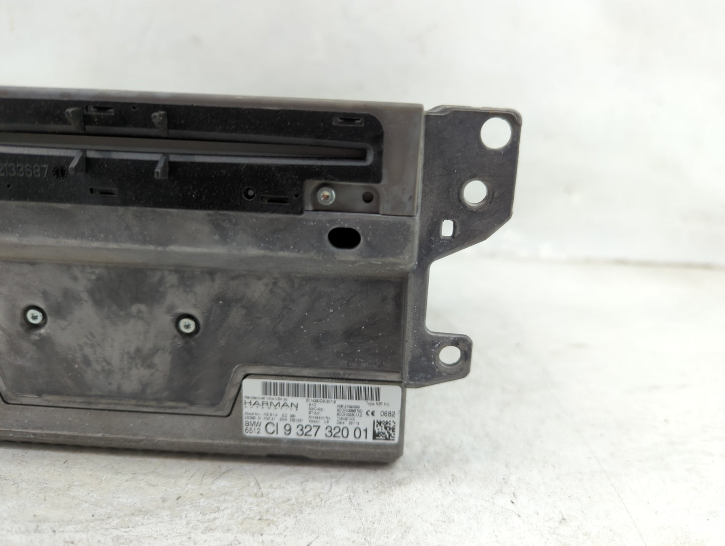 2014-2015 Bmw 750i Radio AM FM Cd Player Receiver Replacement P/N:9 327 320 01 Fits Fits 2014 2015 2016 2017 2019 OEM Used A