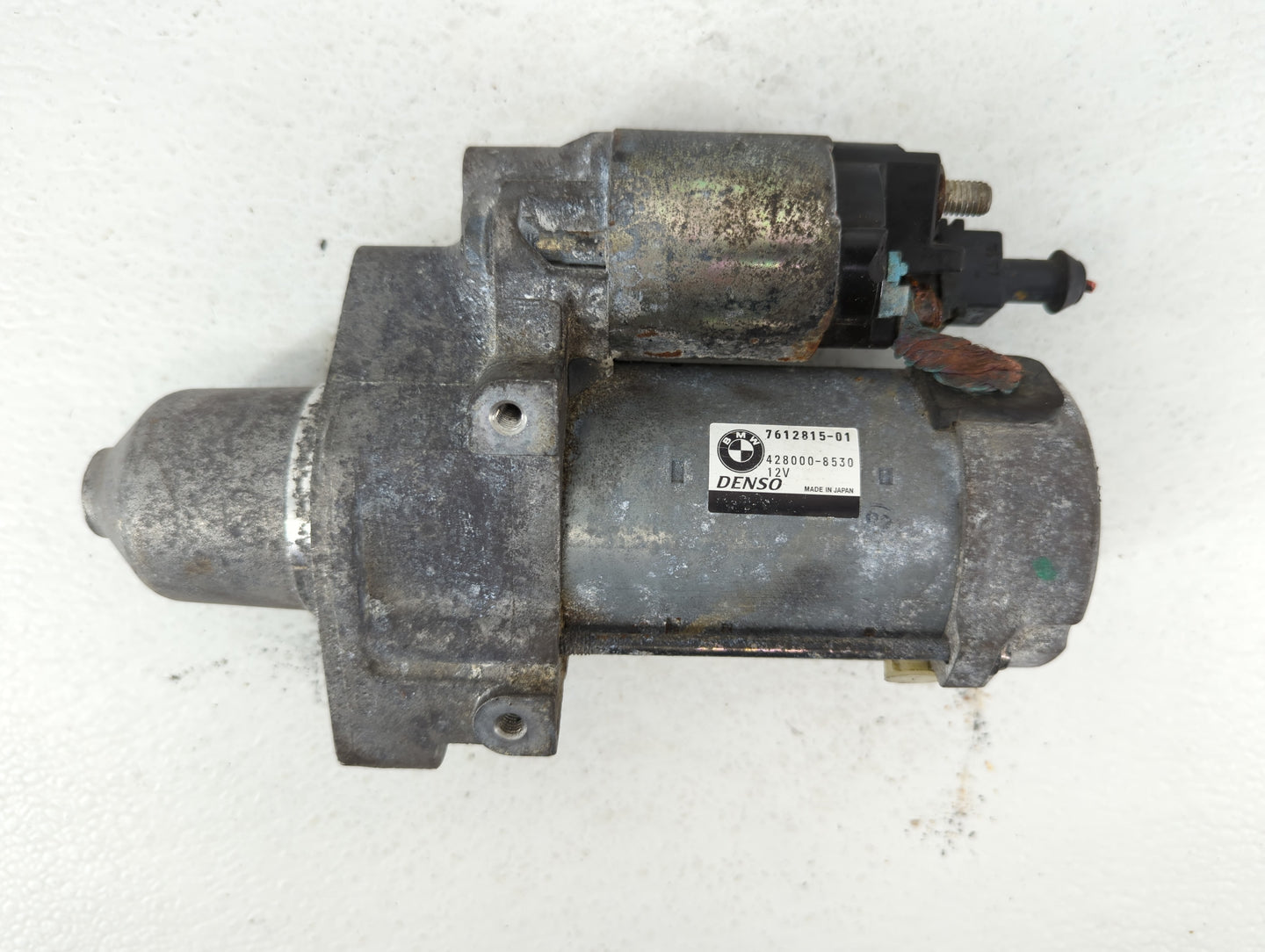 2013-2015 Bmw 750i Car Starter Motor Solenoid OEM P/N:7612815-01 Fits Fits 2012 2013 2014 2015 2016 2017 2018 2019 OEM Used 