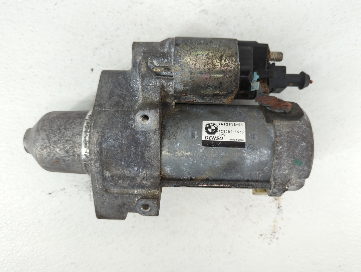 2013-2015 Bmw 750i Car Starter Motor Solenoid OEM P/N:7612815-01 Fits Fits 2012 2013 2014 2015 2016 2017 2018 2019 OEM Used 