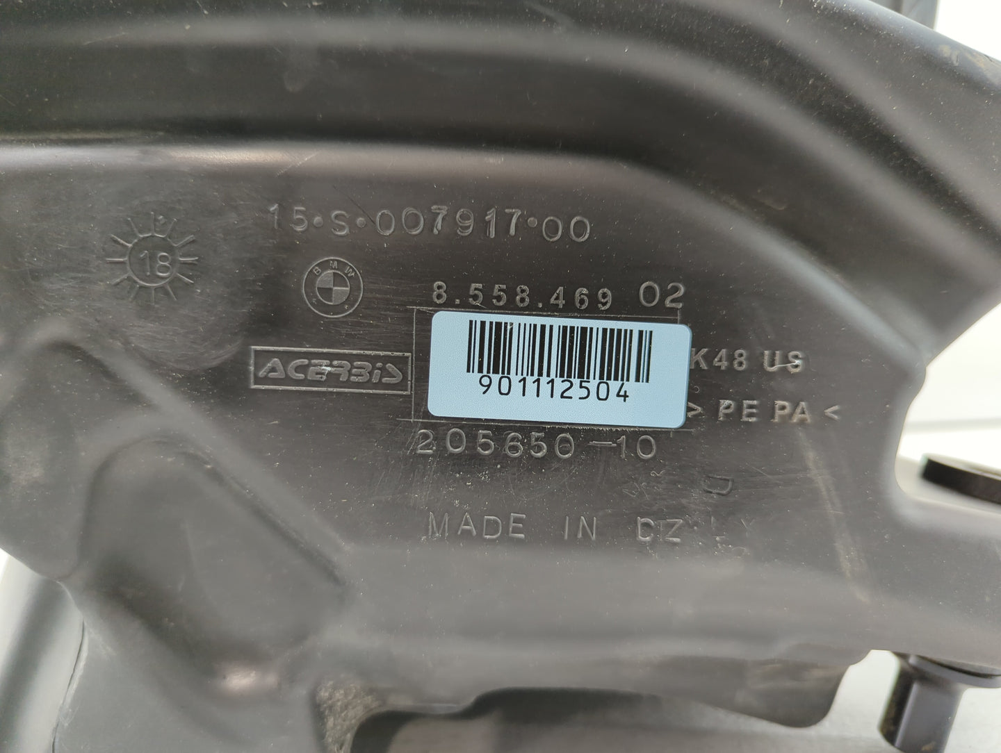 2015 Bmw K 1600 Gt Motorcycle Fuel Gas Petrol Tank Black - Oemusedautoparts1.com