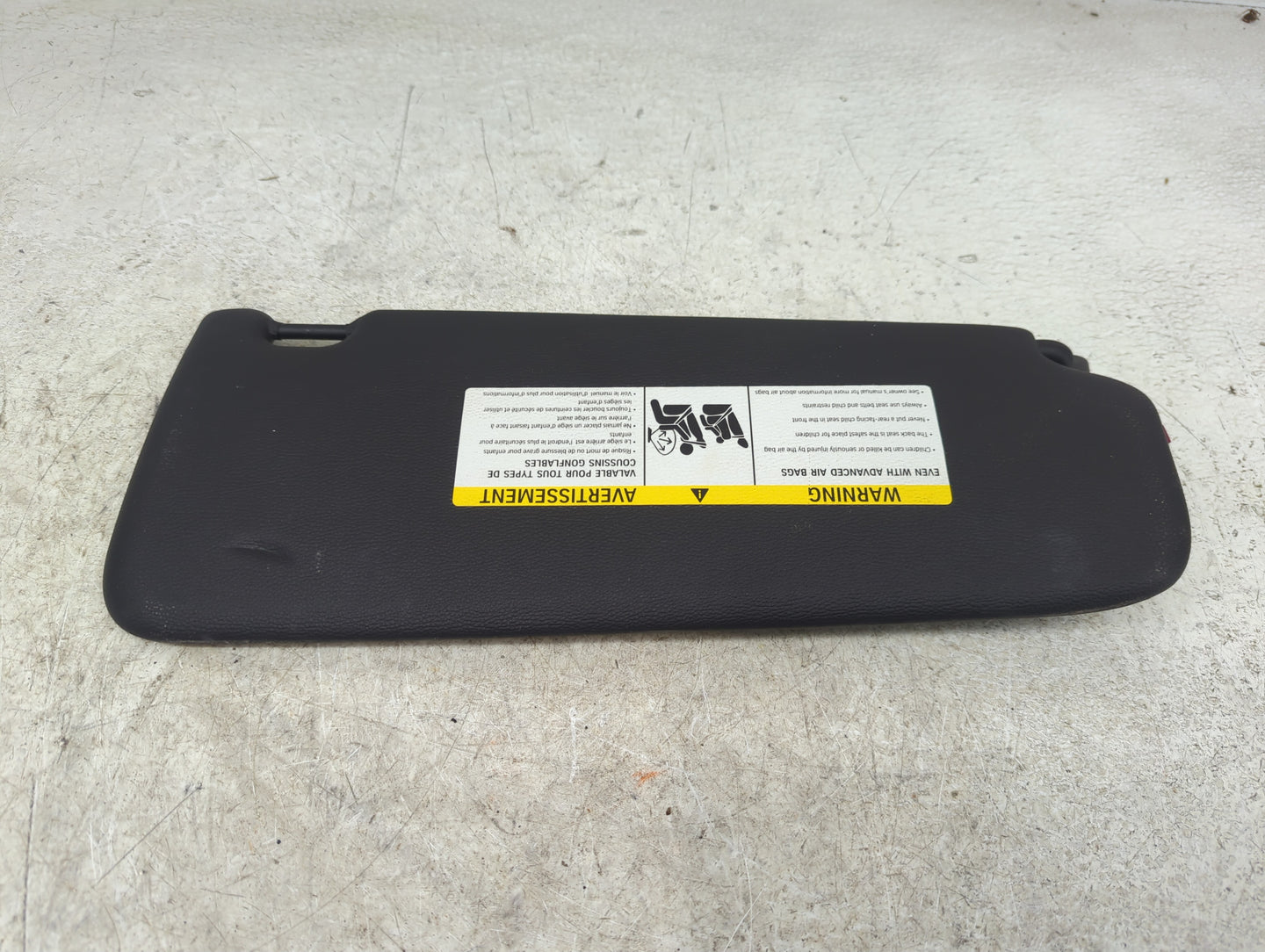 2012-2015 Bmw X1 Sun Visor Shade Replacement Driver Left Mirror Fits OEM Used Auto Parts - Oemusedautoparts1.com