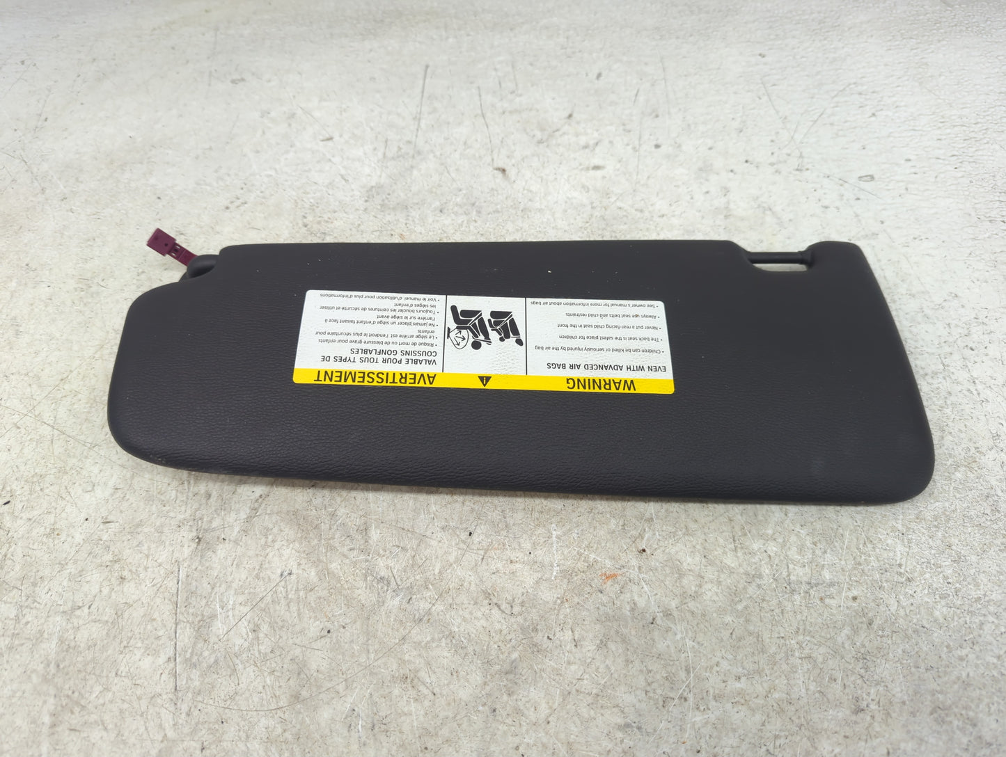 2012-2015 Bmw X1 Sun Visor Shade Replacement Passenger Right Mirror Fits OEM Used Auto Parts - Oemusedautoparts1.com