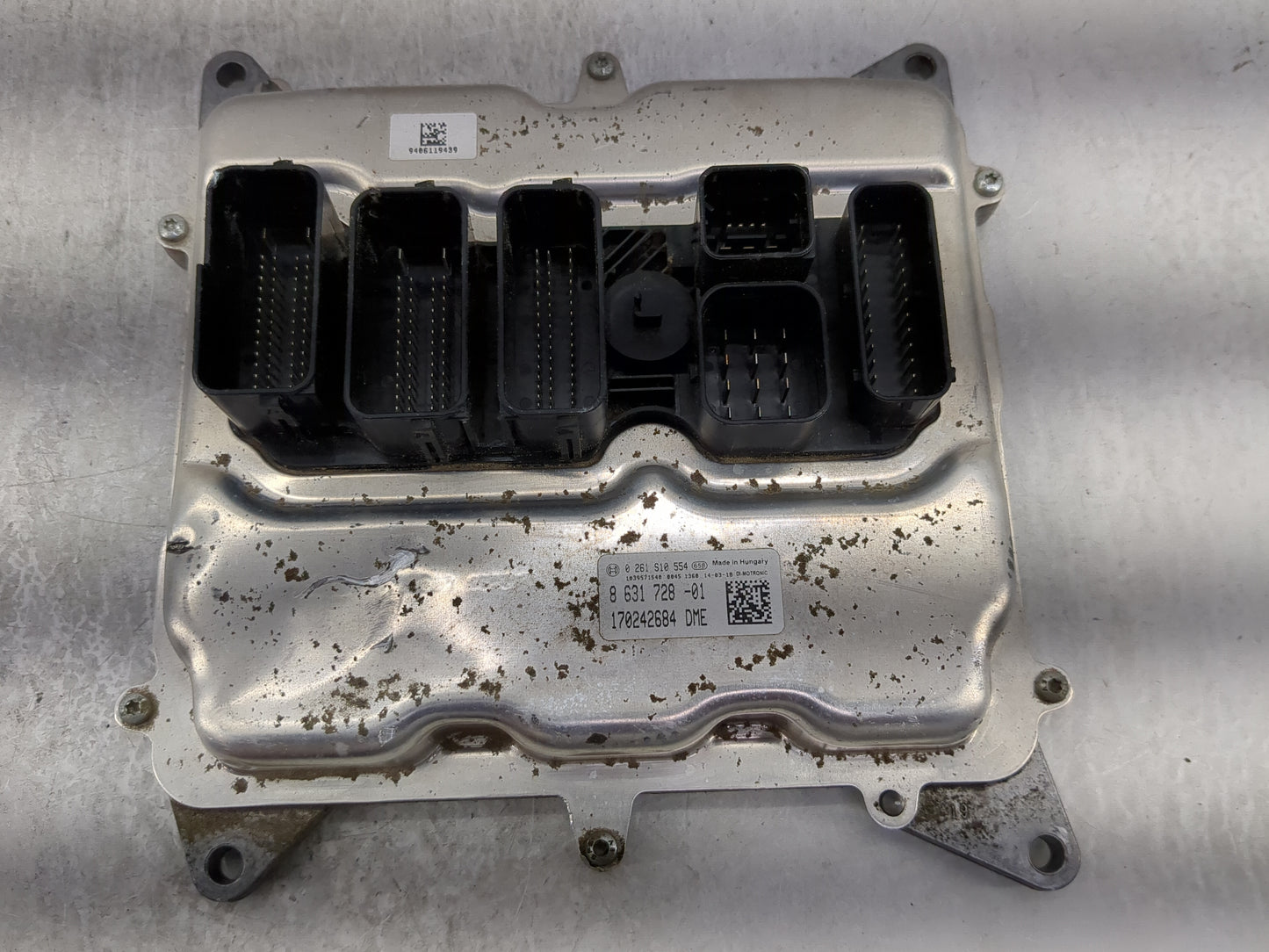 2013-2015 Bmw X1 PCM Engine Control Computer ECU ECM PCU OEM P/N:8 631 728-01 0 261 S10 554 Fits Fits 2013 2014 2015 2016 OE