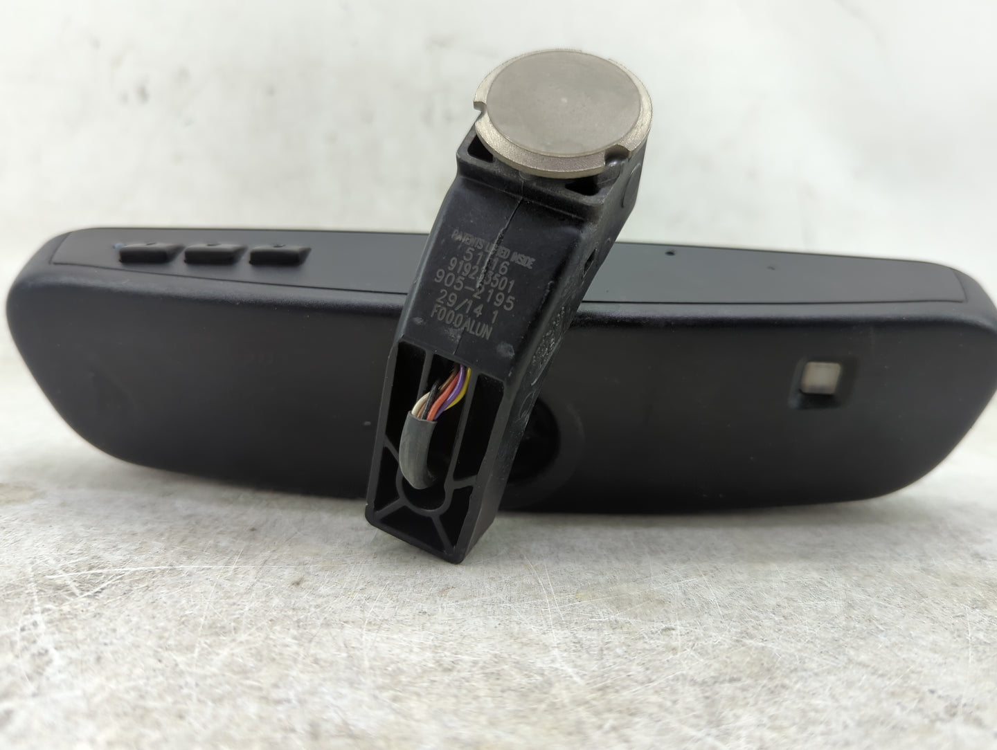 2015 Bmw X1 Interior Rear View Mirror Replacement OEM P/N:51116 919233501, 905-2195 Fits OEM Used Auto Parts - Oemusedautopa
