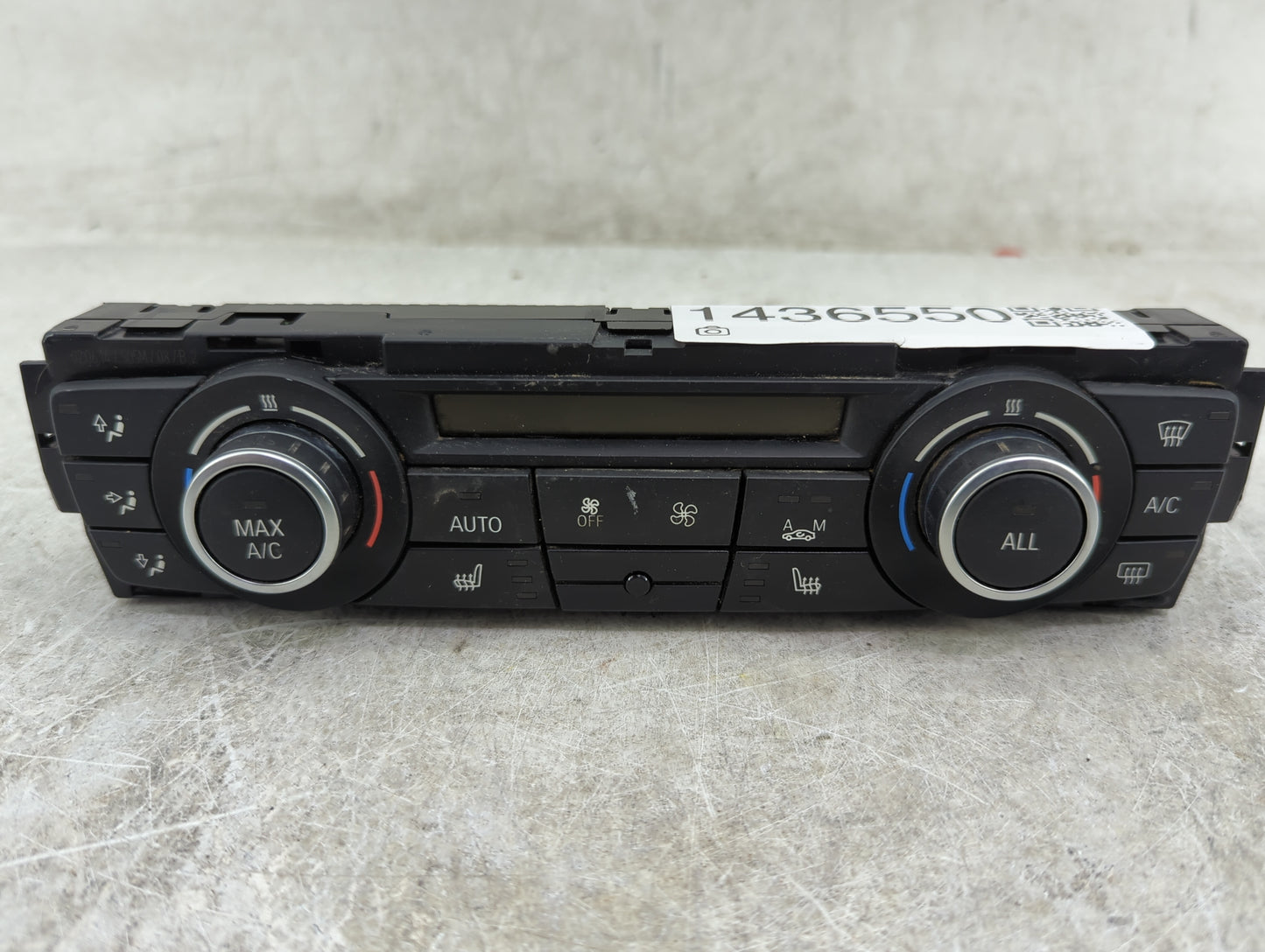 2012-2015 Bmw X1 Climate Control Module Temperature AC/Heater Replacement P/N:6411 9292262-03 9292262-03 Fits OEM Used Auto 