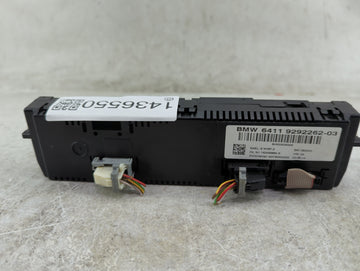 2012-2015 Bmw X1 Climate Control Module Temperature AC/Heater Replacement P/N:6411 9292262-03 9292262-03 Fits OEM Used Auto Parts