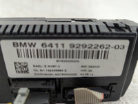 2012-2015 Bmw X1 Climate Control Module Temperature AC/Heater Replacement P/N:6411 9292262-03 9292262-03 Fits OEM Used Auto 