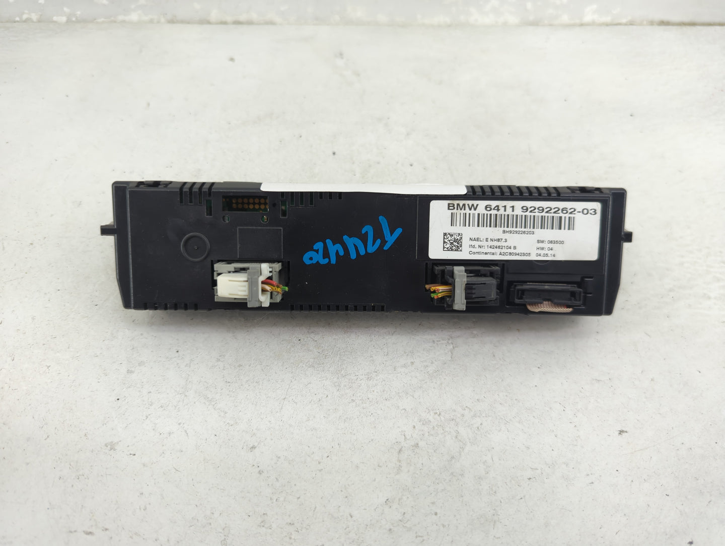 2012-2015 Bmw X1 Climate Control Module Temperature AC/Heater Replacement P/N:64119292262-03 A2C80942305 Fits OEM Used Auto 