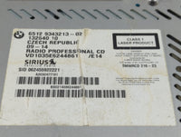 2012-2015 Bmw X1 Radio AM FM Cd Player Receiver Replacement P/N:65129343213-02 9343213 Fits Fits 2011 2012 2013 2014 2015 20
